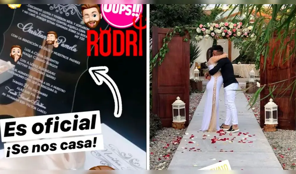 ¡Es oficial! 'Peluchín' confirmó boda por religioso del futbolista y la fecha coincide con la de Edison Flores.