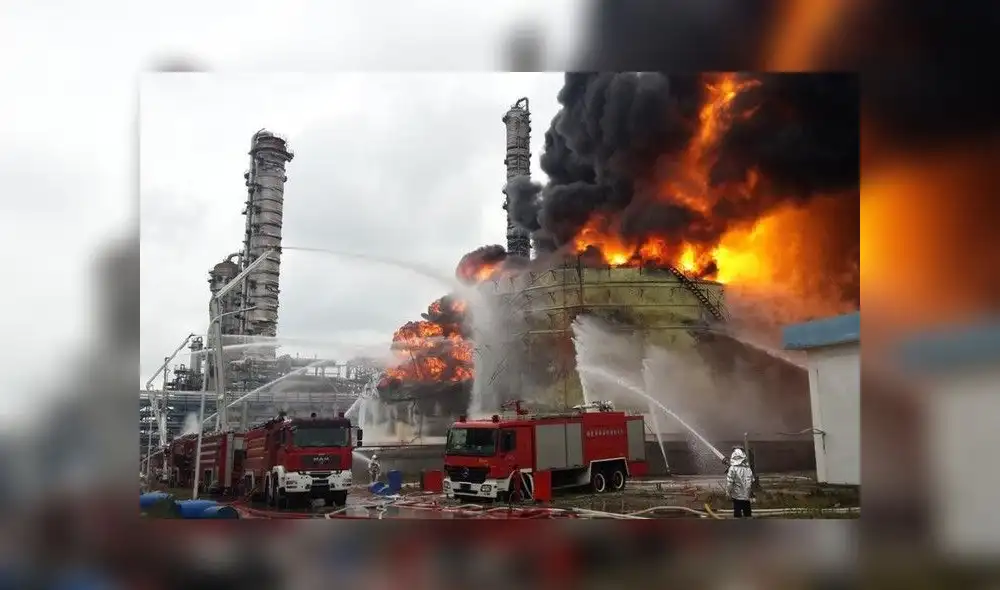 Tragedia en China: al menos 44 muertos y 30 heridos tras explosión en parque industrial [FOTOS]