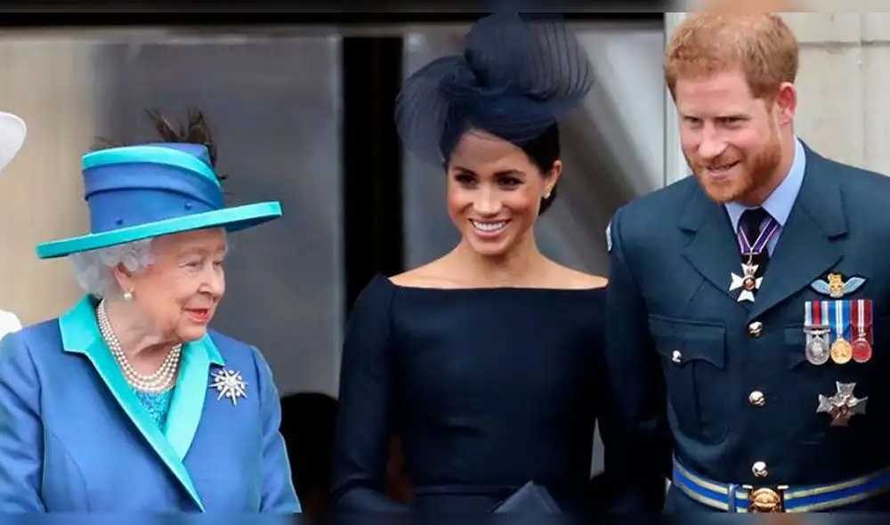 Reina Isabel, Meghan Markle, Príncipe Harry