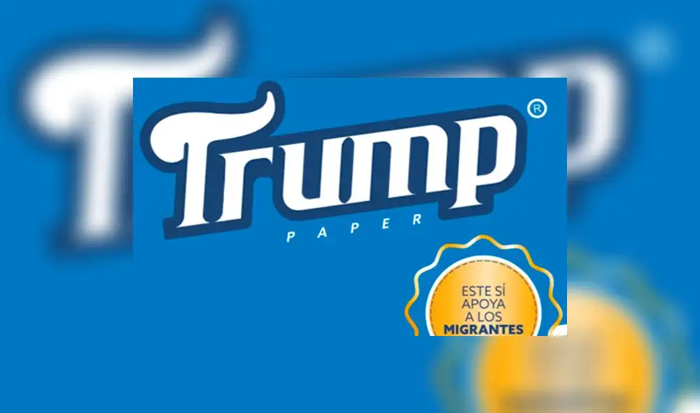 Fabrican papel higiénico con el nombre de Donald Trump [FOTOS]