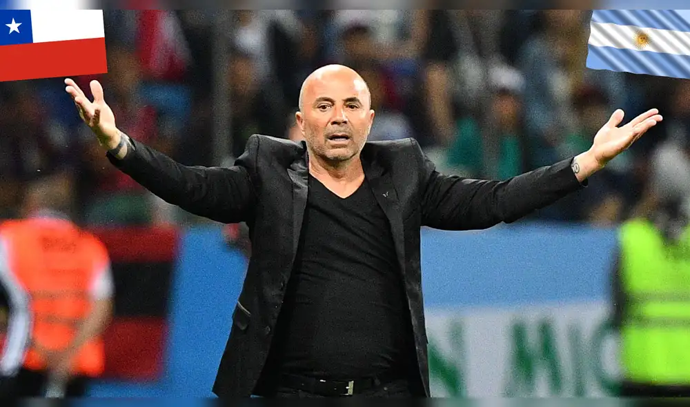La foto viral de la transformación del “Sampaoli chileno” al “Sampaoli argentino”