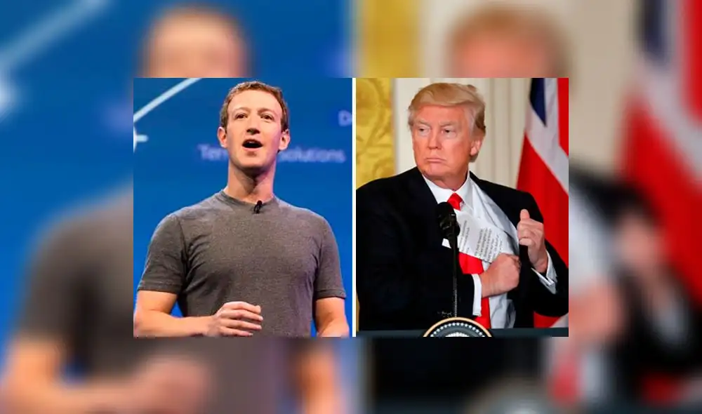 Mark Zuckerberg se planta en Facebook contra Donald Trump 