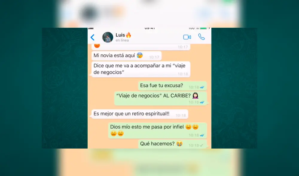 WhatsApp: Mujer infiel quiso viajar con su ex pareja, pero su novio la descubre y esto pasa [VIDEO]