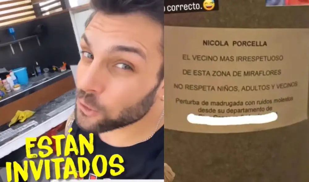 Nicola Porcella anuncia redecoración en su hogar de Miraflores. Foto: composición LR/ @instarándula/Instagram/ captura de ATV