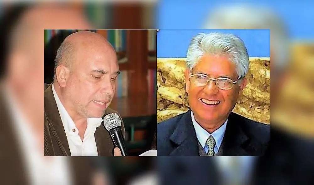 Santiago Risso y Hermilio Vega.