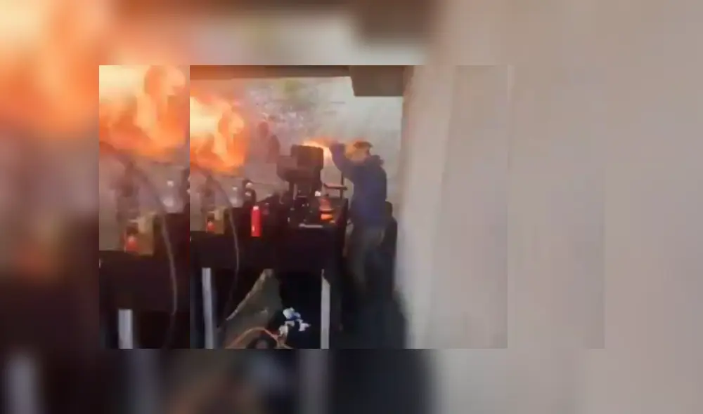 Video es viral en YouTube. Asistentes grabaron parte de la celebración, en la que se ve la peculiar forma que usaron los invitados para disfrutar de la fiesta sin tener contacto directo.