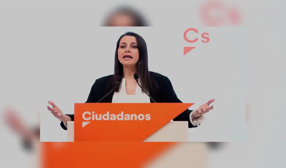 La presidenta de Ciudadanos, Inés Arrimadas, en una comparecencia celebrada en Madrid el pasado martes. Luca Piergiovanni / EFE. La presidenta de Ciudadanos, Inés Arrimadas, en una comparecencia celebrada en Madrid el pasado martes. Luca Piergiovanni / EFE.