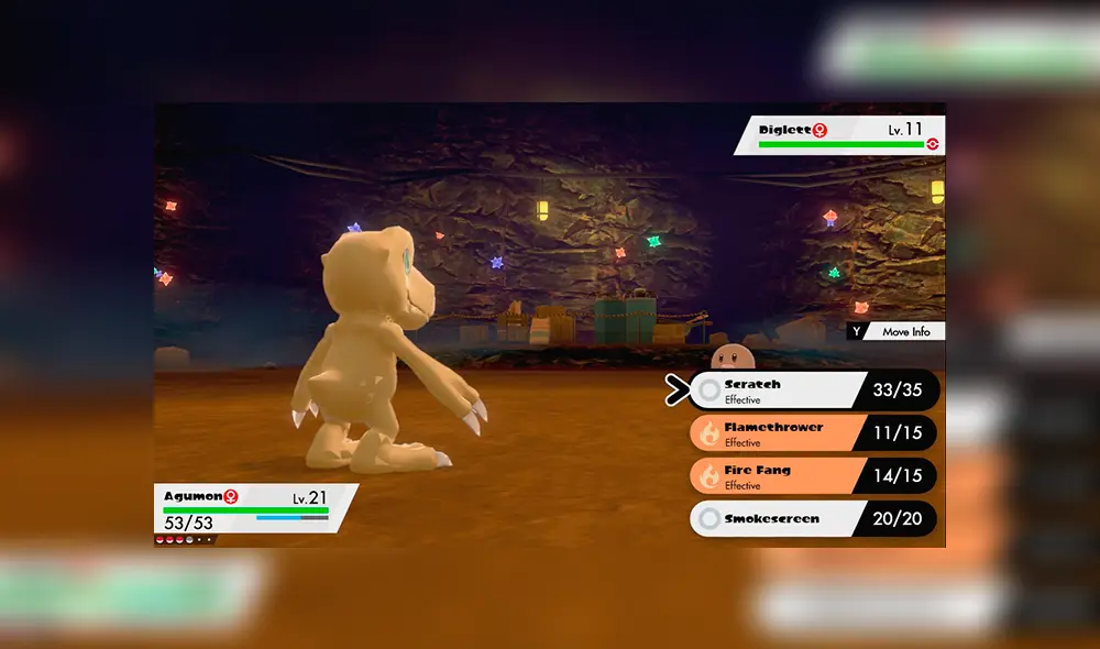 Agumon y todas sus digievoluciones llegan a Pokémon Espada y Escudo.