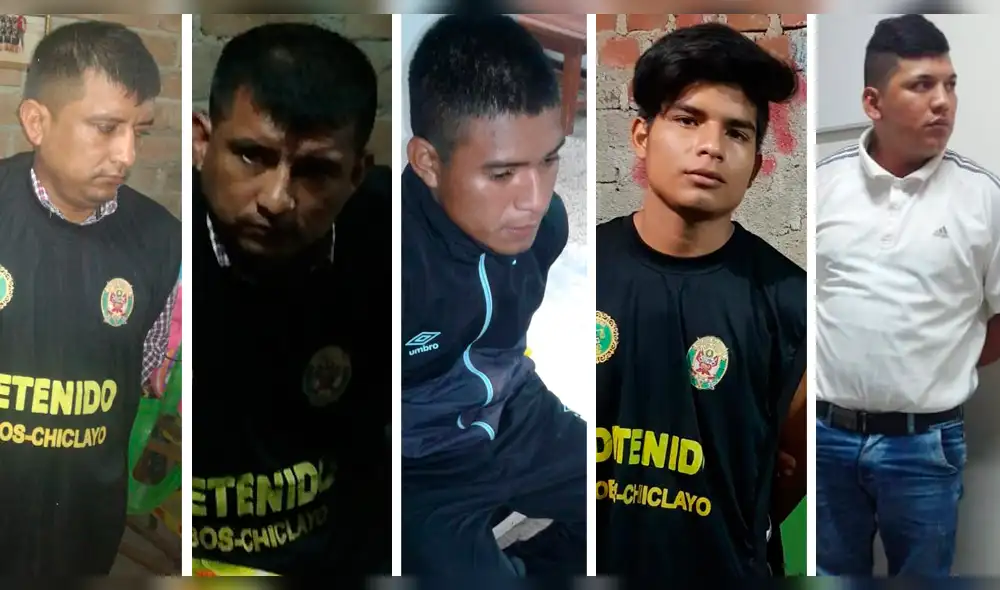 Desarticulan organización criminal Los Sanguinarios de Chiclayo [VIDEO]