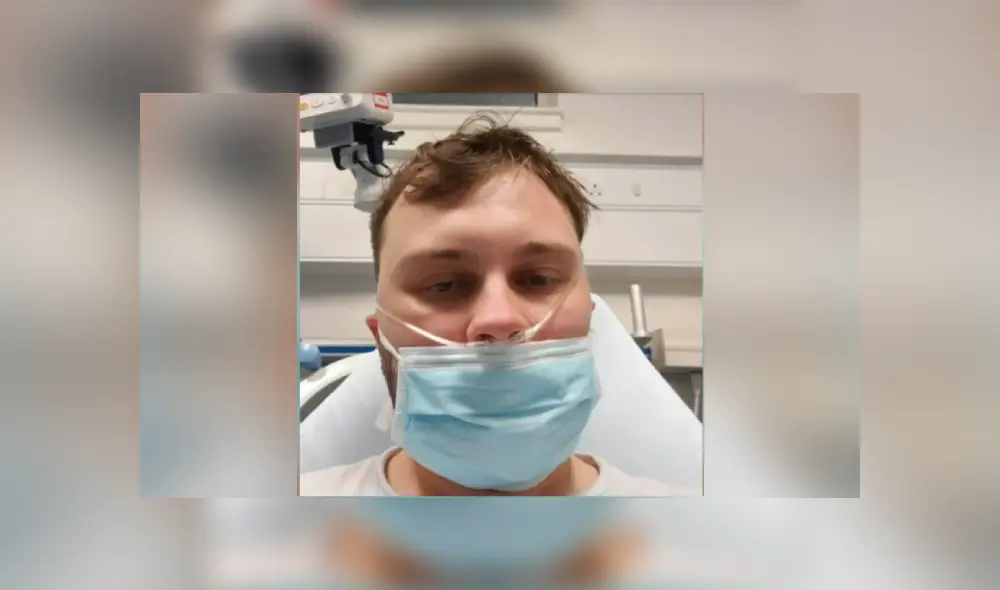 Pasó una semana internado con y sentía que su salud se iba deteriorando. (Foto: captura) Pasó una semana internado con y sentía que su salud se iba deteriorando. (Foto: captura)