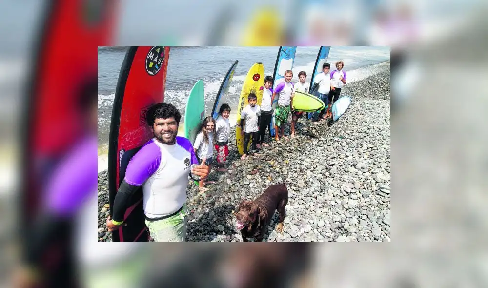 Maestros de las olas