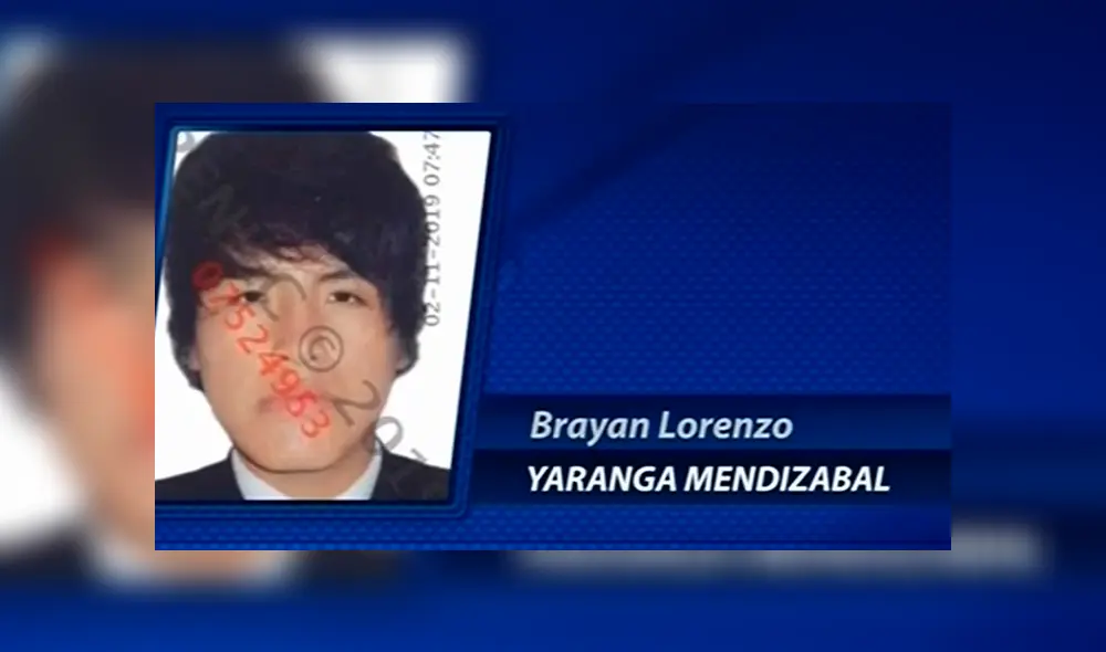 Familiares de la víctima piden que capturen a Brayan Yaranga Mendizabal. Créditos: Captura Canal N. Familiares de la víctima piden que capturen a Brayan Yaranga Mendizabal. Créditos: Captura Canal N.
