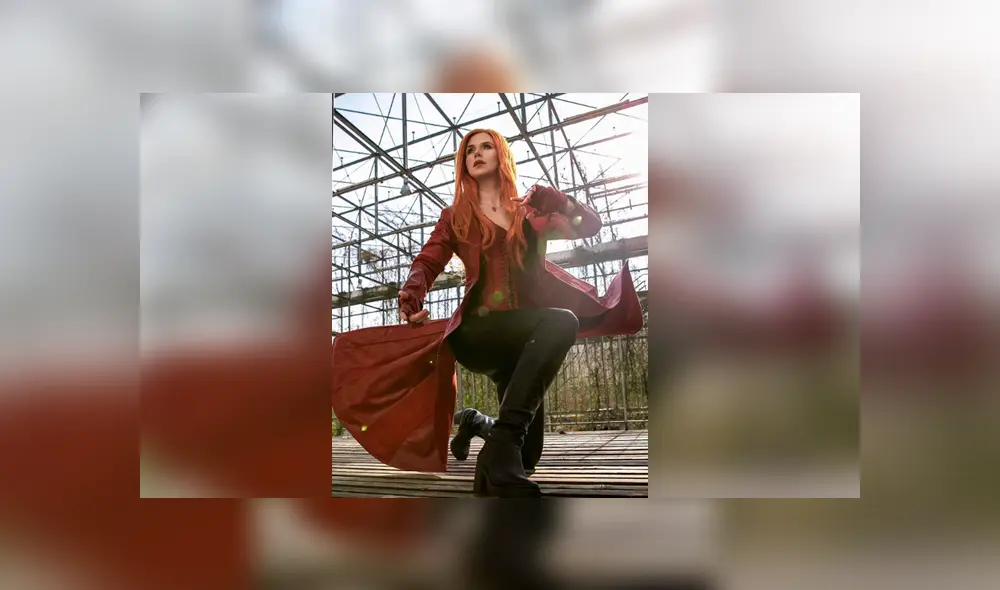 Instagram: Luce atrevido cosplay de Scarlet Witch y fans aseguran que es más bella que Elizabeth Olsen [FOTOS]