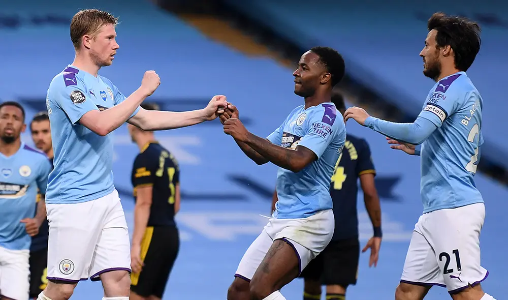 Manchester City venció a Arsenal en la fecha 28 de la Premier League. Foto: AFP Manchester City venció a Arsenal en la fecha 28 de la Premier League. Foto: AFP