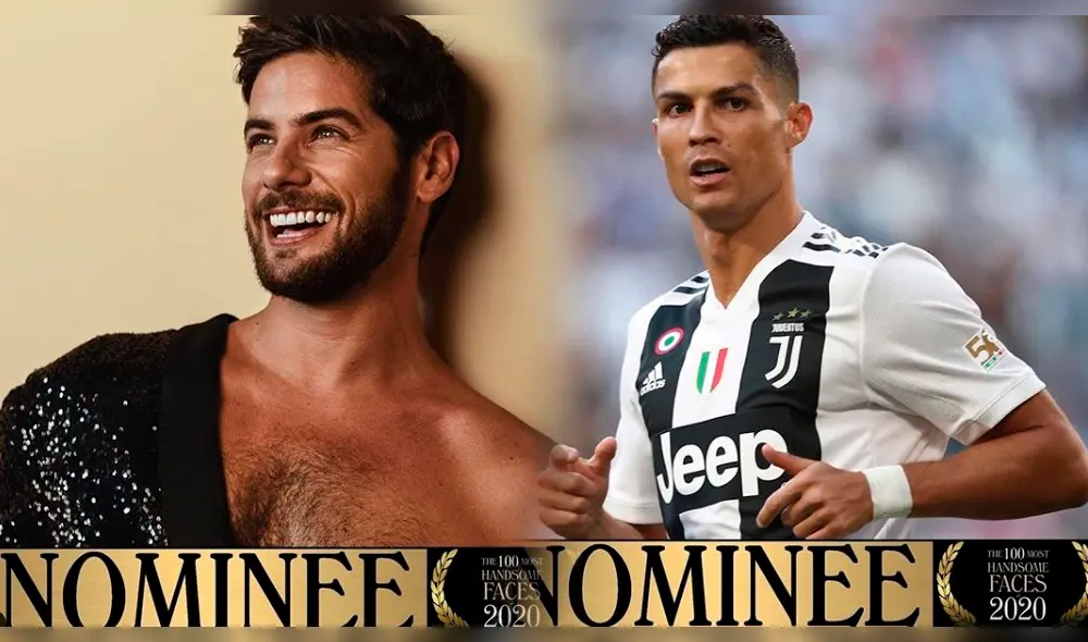 Andrés Wiese gana a Cristiano Ronaldo en concurso por el rostro más bello del mundo 2020