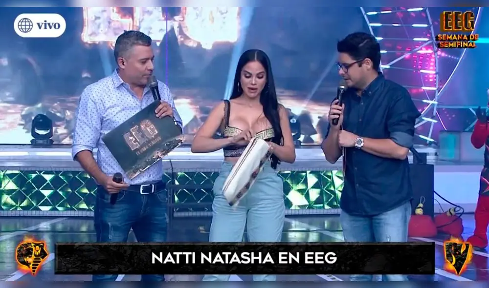 Natti Natasha impresiona a los conductores de EEG con atrevido atuendo [VIDEO]