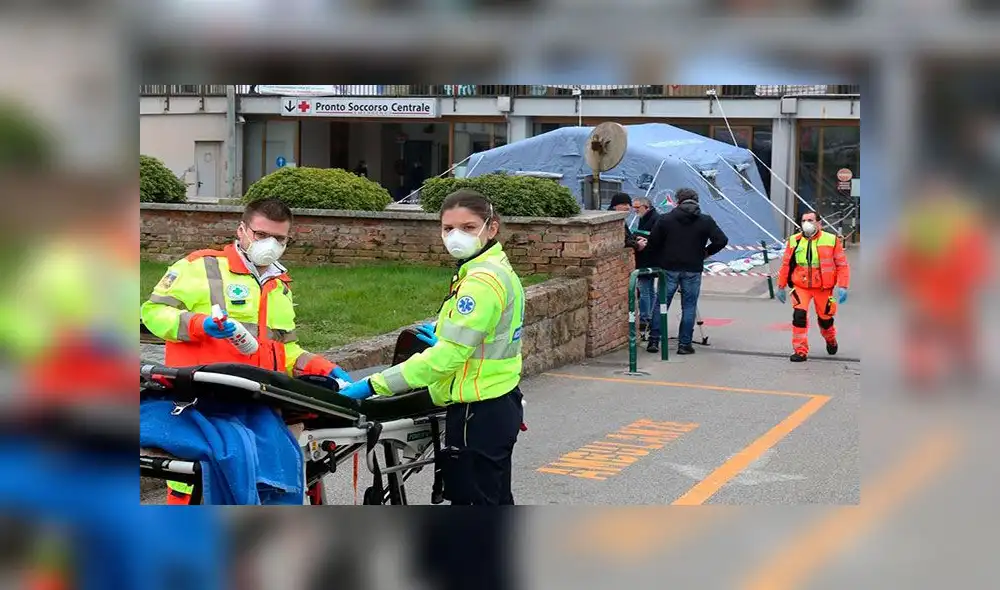 Más de 600 infectados están confirmados en Italia. Foto: EFE Más de 600 infectados están confirmados en Italia. Foto: EFE