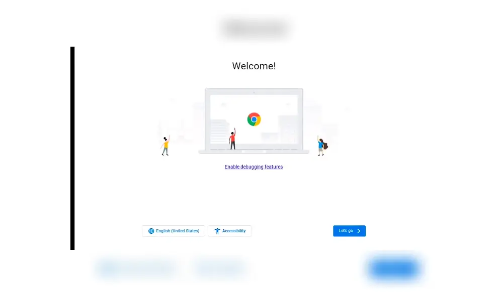 Inicia tu laptop vieja desde el USB y carga CloudReady OS.