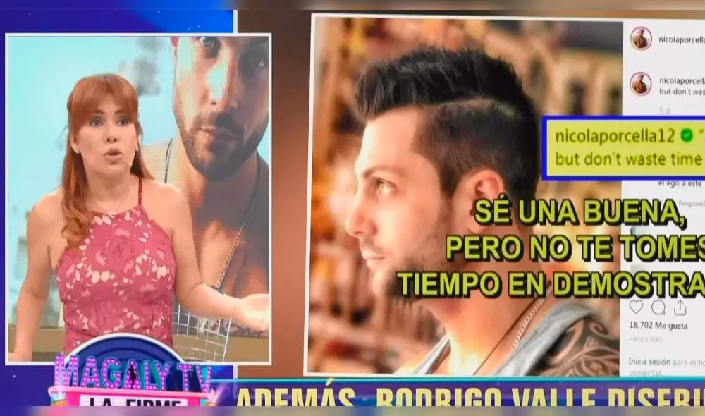 Magaly Medina y Nicola Porcella Magaly Medina y Nicola Porcella