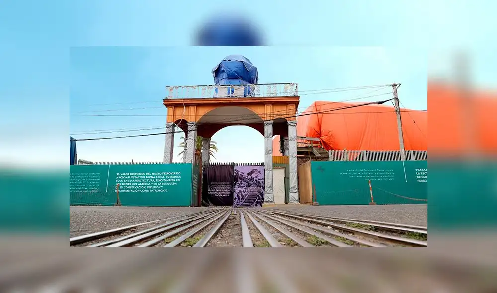 Estación Ferroviaria Tacna - Arica es considerada patrimonio. Estación Ferroviaria Tacna - Arica es considerada patrimonio.