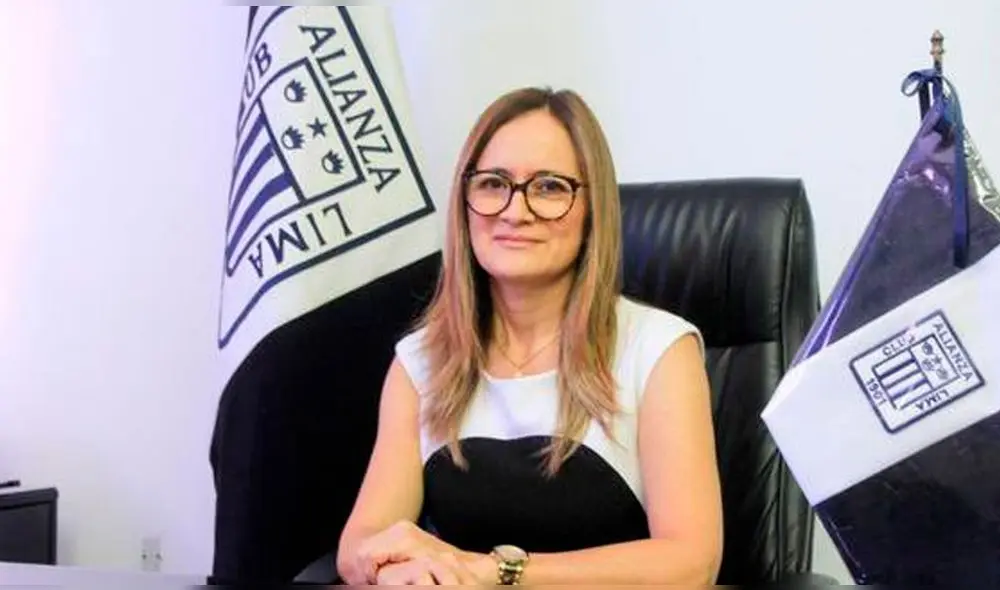 Kattia Bohorquez reveló que la Junta de Acreedores aprobó la carta para anular el descenso. Foto: Alianza Lima