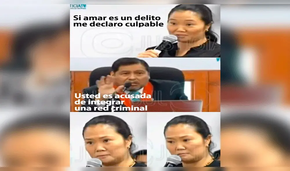Facebook: Keiko Fujimori sale en libertad y usuarios hacen épicos memes