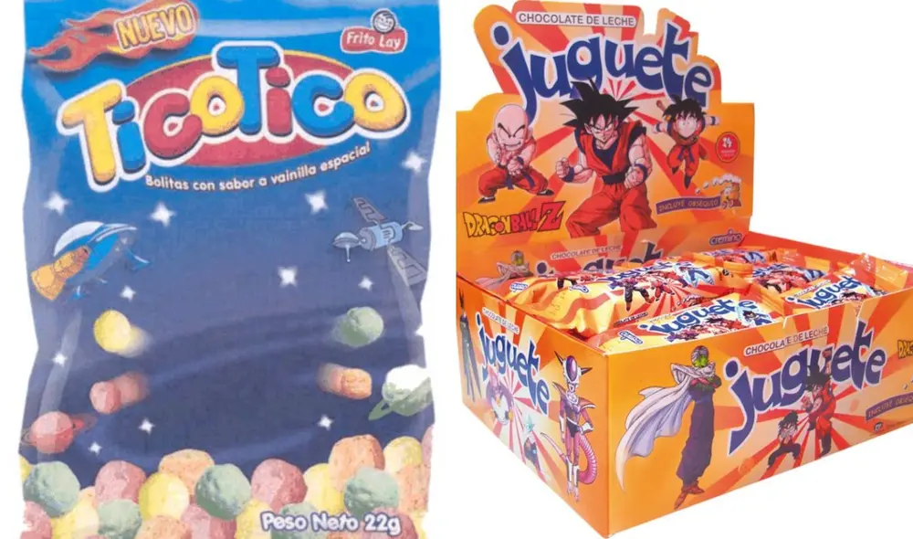 Diferentes golosinas son recordadas con cariño debido al protagonismo que tuvieron en la infancia de quienes crecieron en los 80 y 90. Foto: composición LR Diferentes golosinas son recordadas con cariño debido al protagonismo que tuvieron en la infancia de quienes crecieron en los 80 y 90. Foto: composición LR