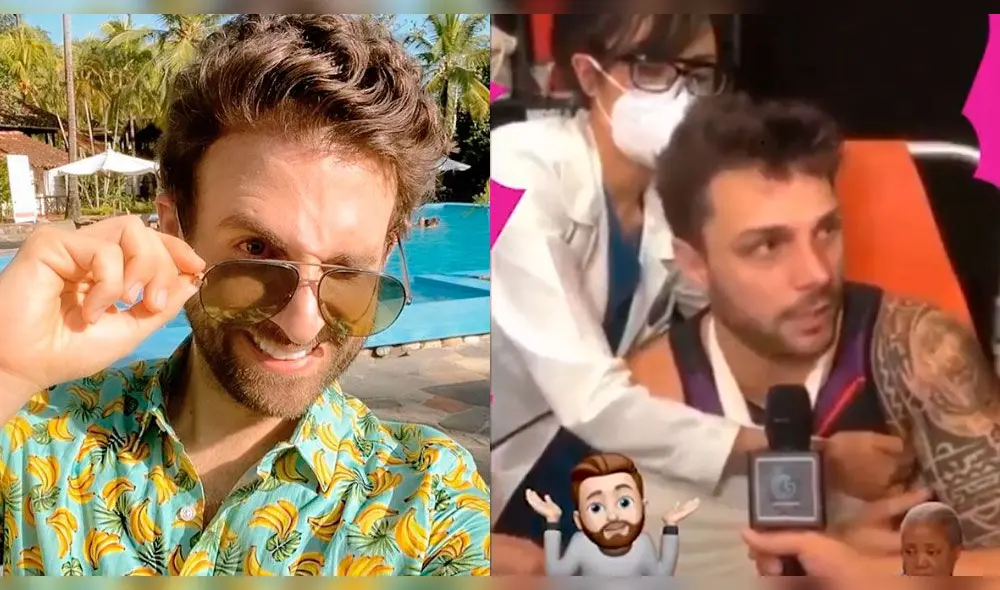 Rodrigo González se burla de Nicola Porcella Foto: composición/Instagram Rodrigo González se burla de Nicola Porcella Foto: composición/Instagram