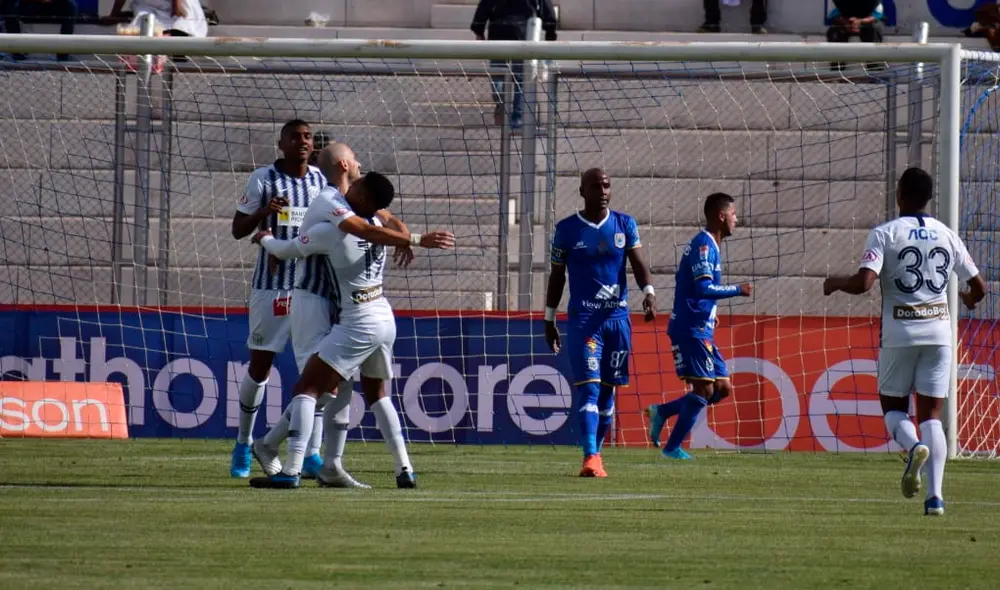 Fede Rodríguez marcó el primer gol del duelo. (Créditos: Liga 1)