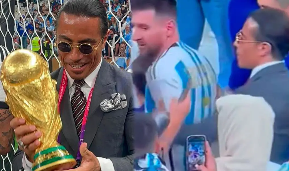 Lionel Messi fue buscado por todos para tomarse una foto. Foto: composición LR/AFP Lionel Messi fue buscado por todos para tomarse una foto. Foto: composición LR/AFP