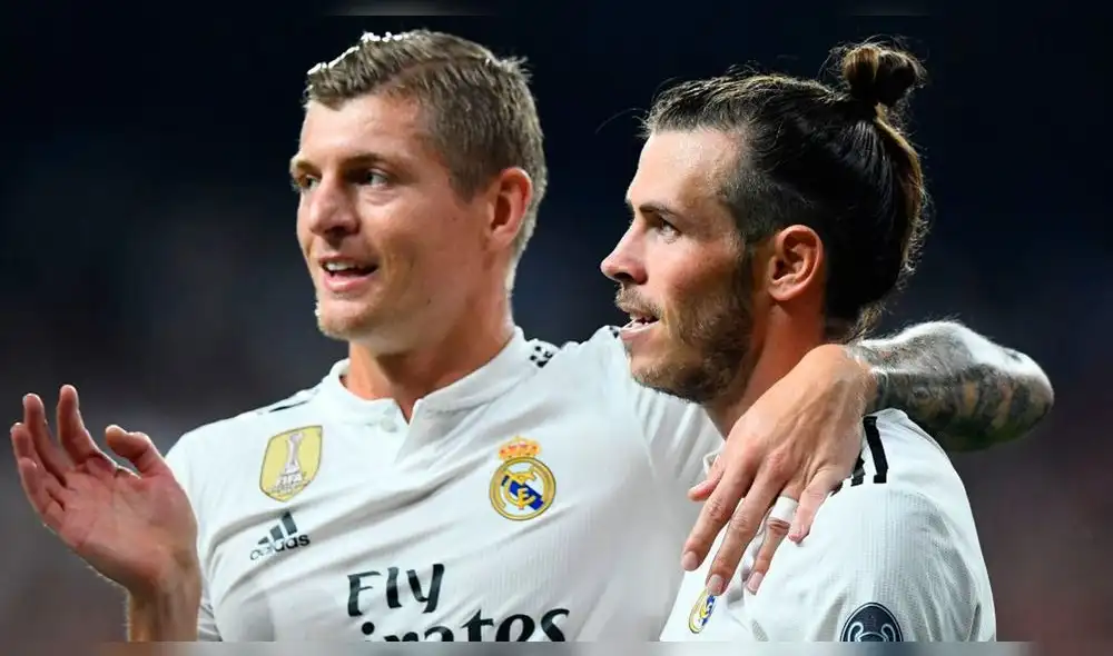 Toni Kroos y Gareth Bale. Foto: Real Madrid. Toni Kroos y Gareth Bale. Foto: Real Madrid.