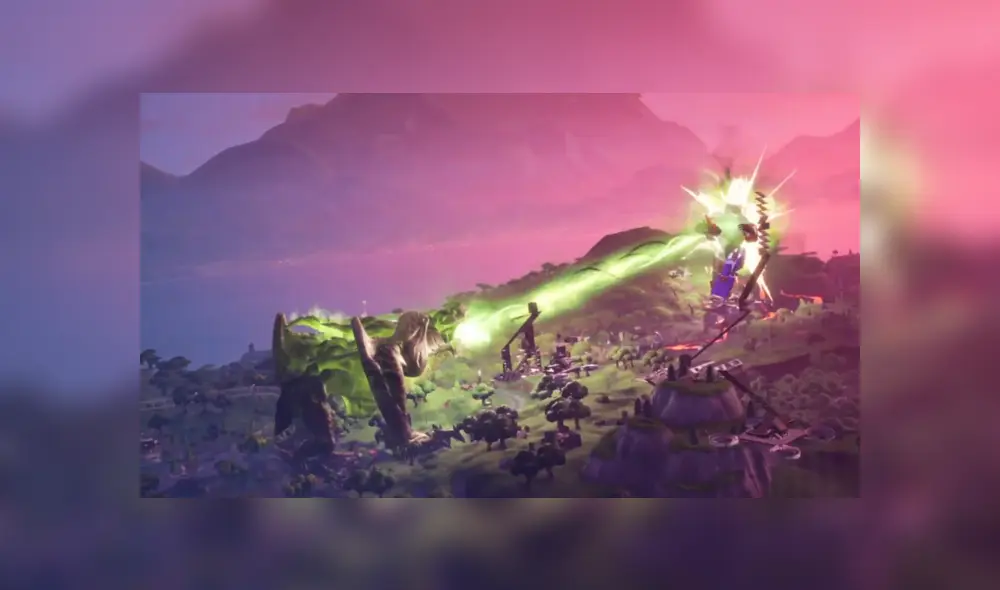 Las mejores postales del evento del fin de la temporada 9 en Fortnite. Revive la batalla entre el Monstruo y el Robot desde todo ángulo.