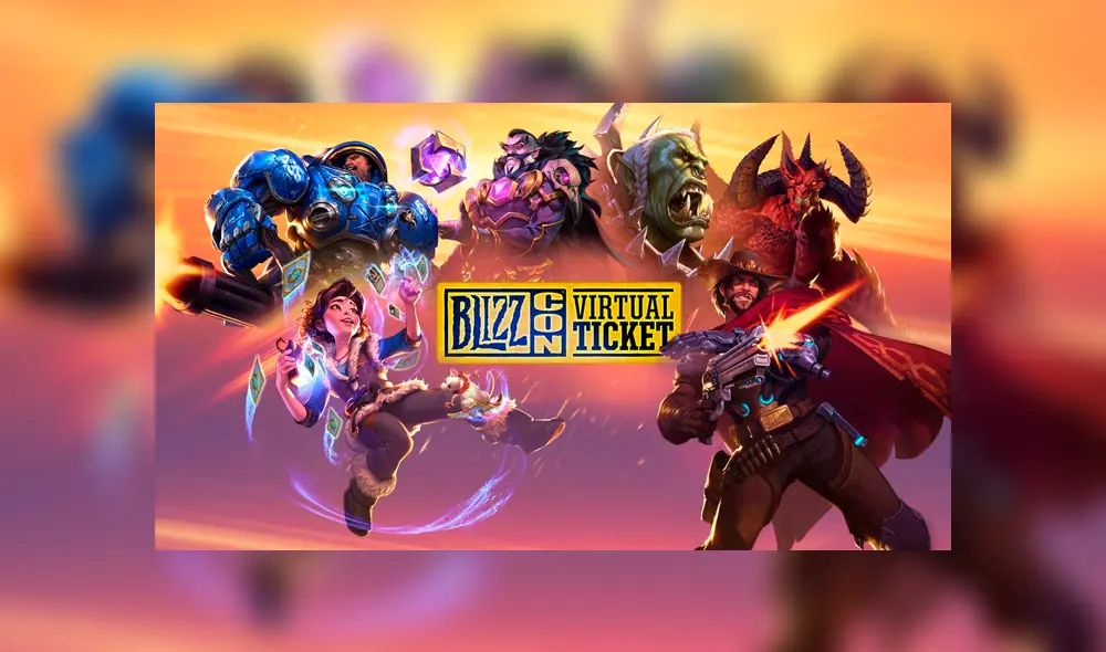Los fans pueden adquirir una entrada virtual para ver la Blizzcon 2019 y recibir beneficios.