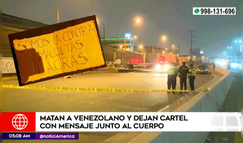 Foto: composición LR/captura América Noticias