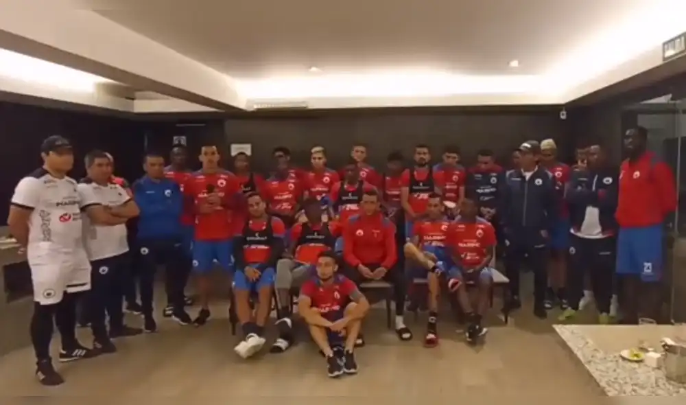 Equipo del Deportivo Pasto solicita ayuda para retornar a su país. Foto: Captura de video/Difusión Equipo del Deportivo Pasto solicita ayuda para retornar a su país. Foto: Captura de video/Difusión