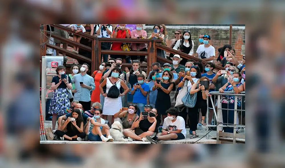 En Italia redujeron la curva de contagios del coronavirus. Foto: AFP En Italia redujeron la curva de contagios del coronavirus. Foto: AFP