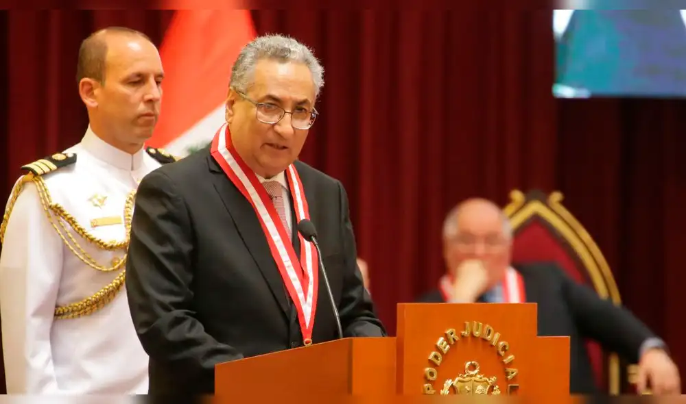 José Luis Lecaros asumió la presidencia del Poder Judicial José Luis Lecaros asumió la presidencia del Poder Judicial