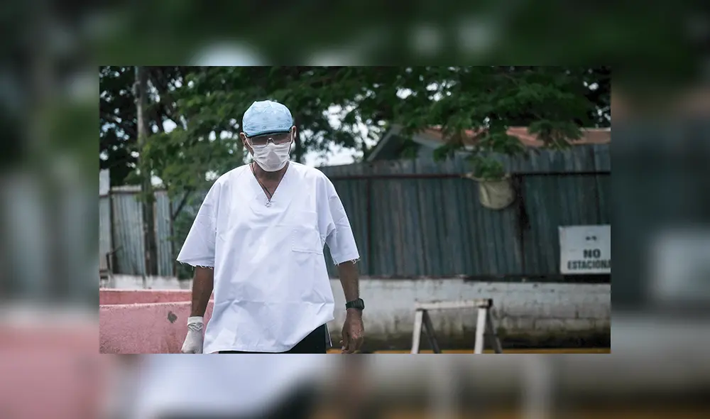 Médico que trabaja en el área de emergencias del hospital Hospital Alemán Nicaragüense, en Managua (Nicaragua). | Foto: Carlos Herrera / EFE