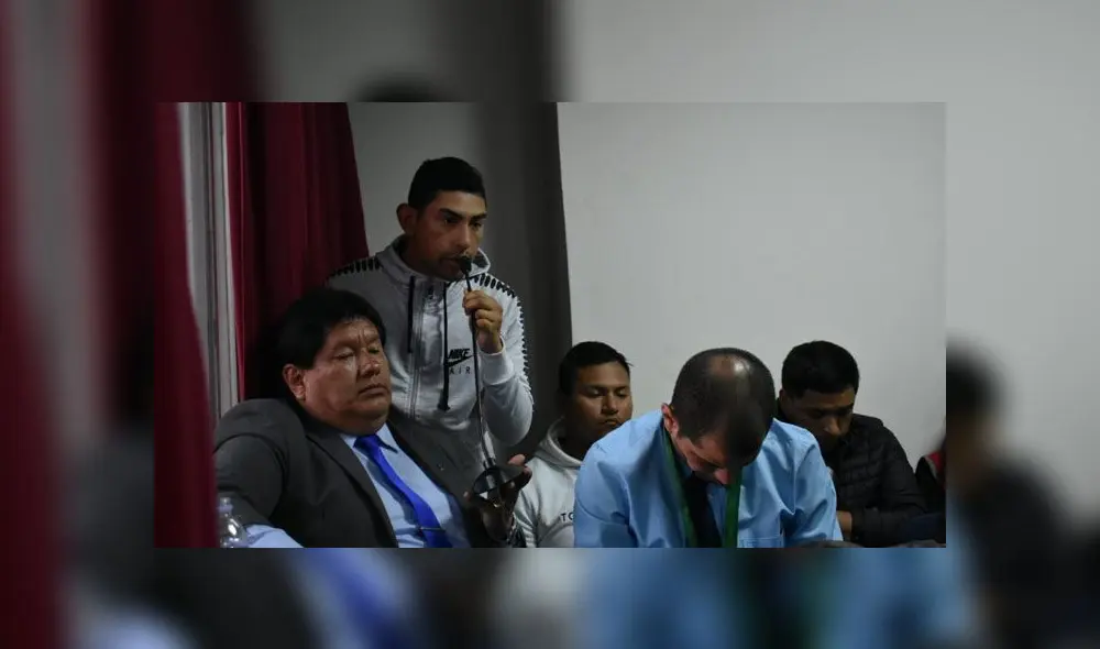 Audiencia en el Segundo Juzgado de Investigación Preparatoria finalizó con la orden de prisión preventiva para suboficiales. (Foto: Poder Judicial)