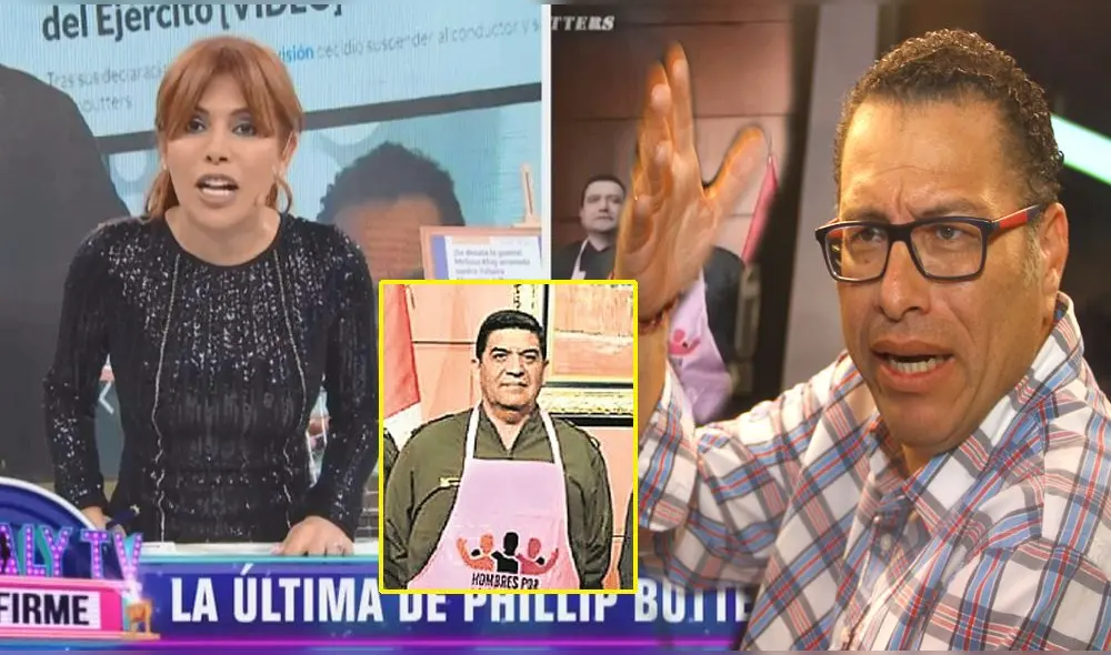 Magaly Medina despotrica contra Phillip Butters tras comentarios homofóbicos a alto mando del ejército