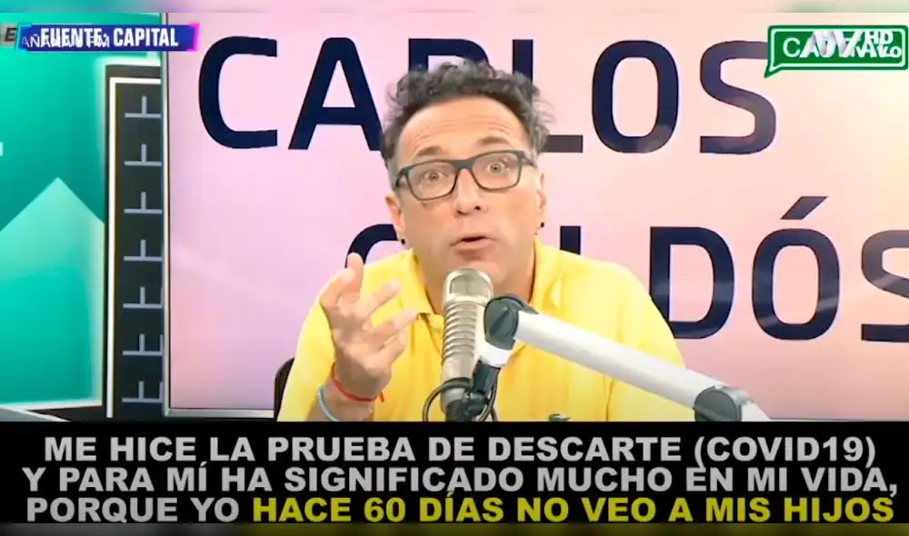 Carlos Galdós  Foto: captura