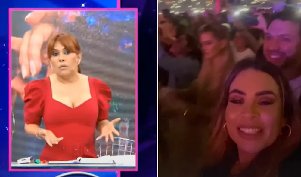 Magaly cuestionó a Ethel Pozo por entrar a concierto pesa a que sus entradas fueron clonadas. Foto: captura/ATV/ Instagram/ Ethel Pozo Magaly cuestionó a Ethel Pozo por entrar a concierto pesa a que sus entradas fueron clonadas. Foto: captura/ATV/ Instagram/ Ethel Pozo