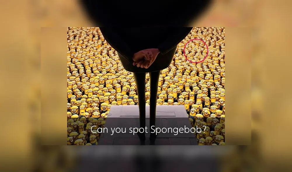 Desliza las imágenes para ver el lugar exacto en el que se encuentra oculto el carismático Bob Esponja. Foto: Facebook Desliza las imágenes para ver el lugar exacto en el que se encuentra oculto el carismático Bob Esponja. Foto: Facebook