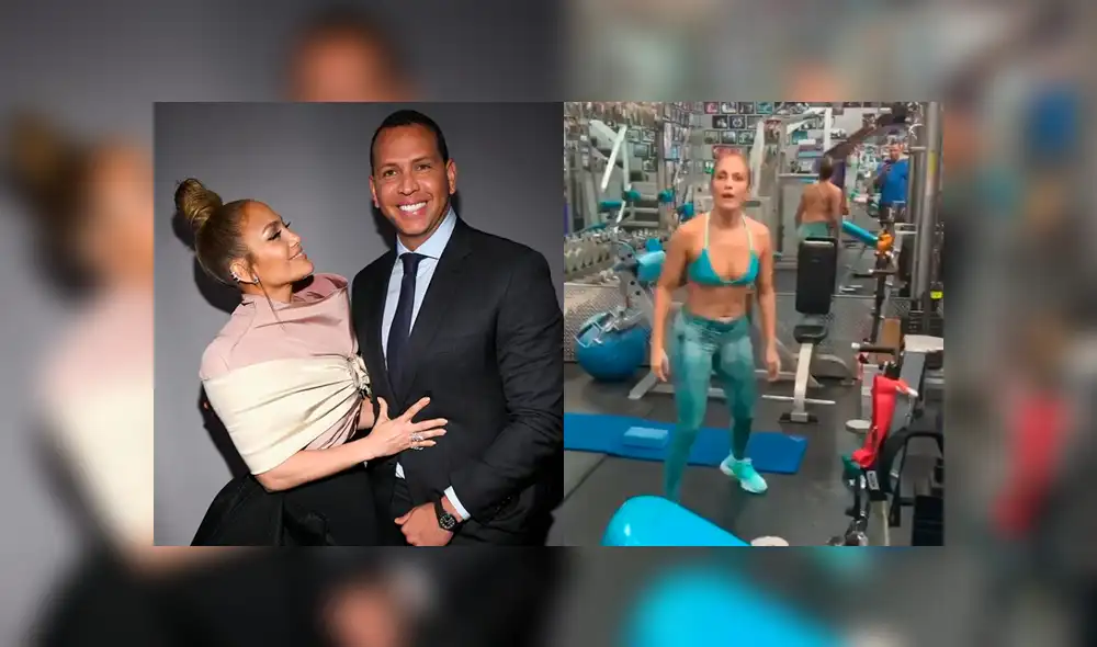 Alex Rodríguez graba a Jennifer Lopez con sensual rutina de baile en el gimnasio [VIDEO]