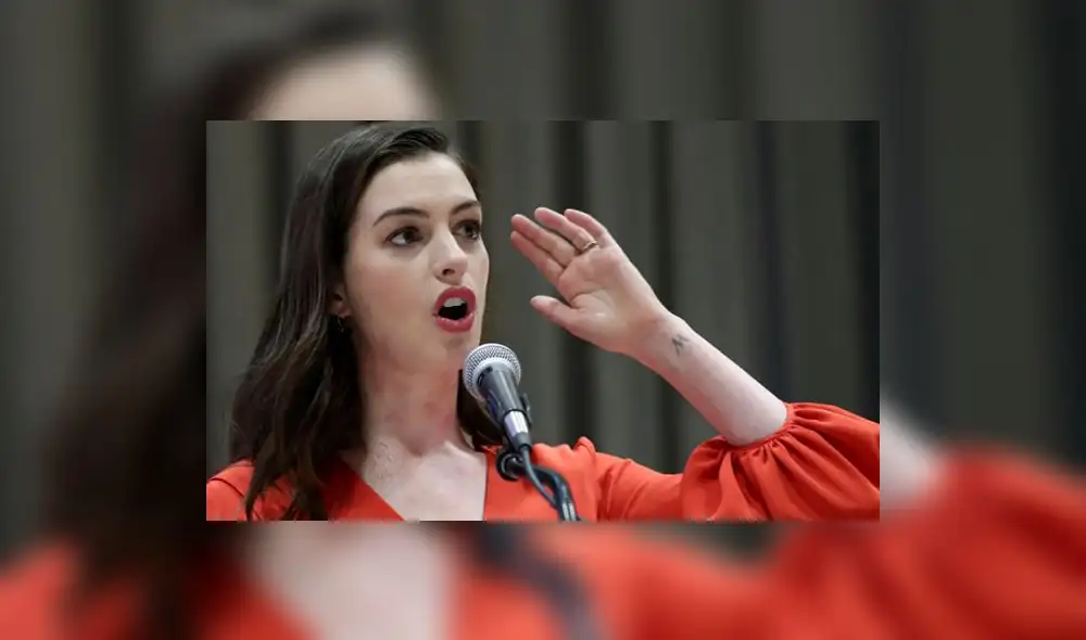 La actriz Anne Hathaway y su emotivo discurso por el Día de la Mujer en la ONU | VIDEO La actriz Anne Hathaway y su emotivo discurso por el Día de la Mujer en la ONU | VIDEO