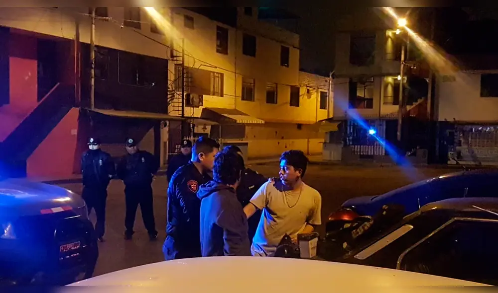 Presuntos delincuentes fueron detenidos.