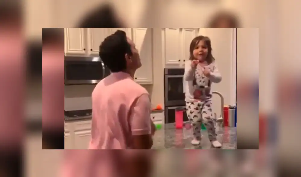 Facebook viral: madre vuelve a casa y ve a su esposo e hija en una enternecedora escena [VIDEO]