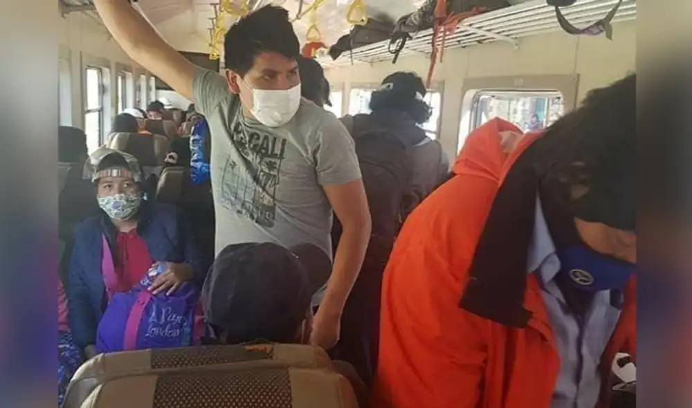 Tren Macho PeruRail COVID (Foto: Cuscoinforma.pe) Tren Macho PeruRail COVID (Foto: Cuscoinforma.pe)