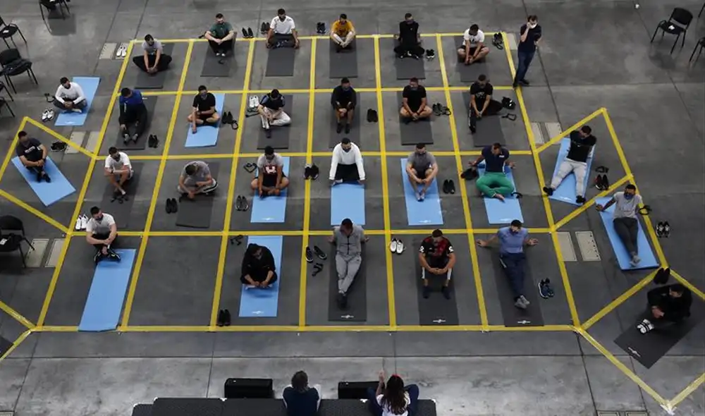El taller espera recibir a 300 policías en total. Foto: CNN El taller espera recibir a 300 policías en total. Foto: CNN