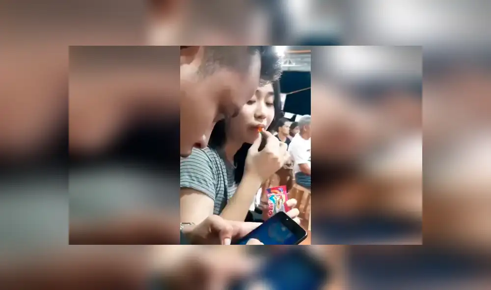 Facebook viral: Joven es castigado de forma abominable por su enamorada al no prestarle atención [VIDEO]